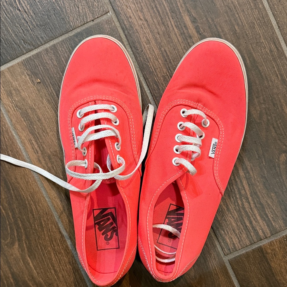 Vans Women's Bright Red Sneakers